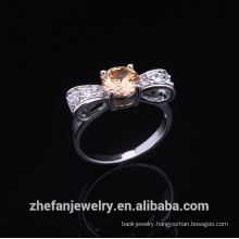 Jewelry Latest Cubic Zircon Wedding Ring
Rhodium plated jewelry is your good pick